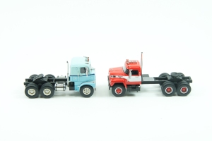 NEO 1/64 scale Mack and International trucks
