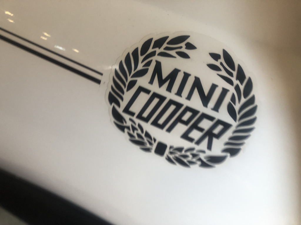 1992 Mini Cooper logo